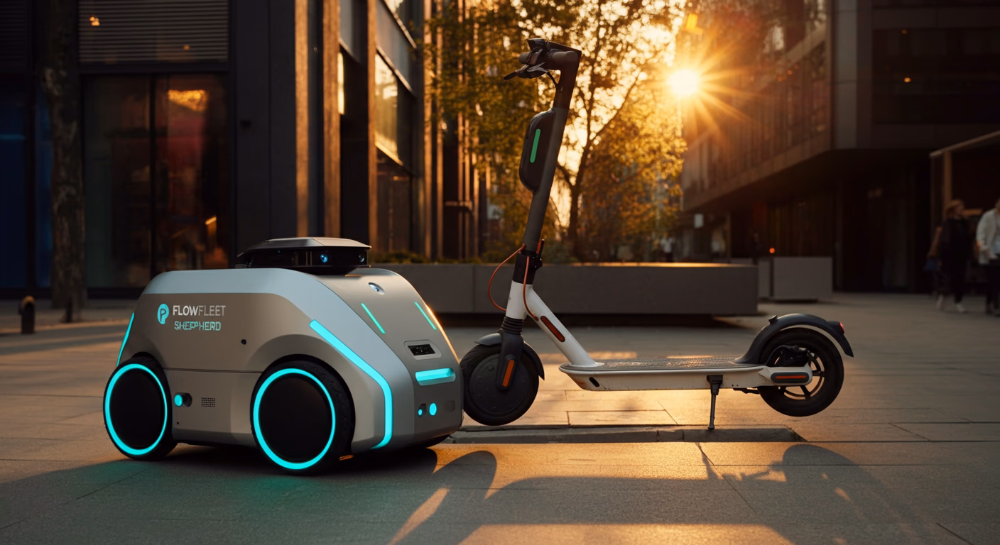 FlowFleet Scooter Balancer render