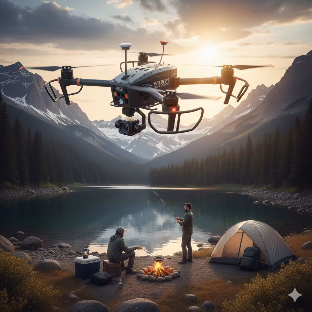 Smoke Scout Drone render